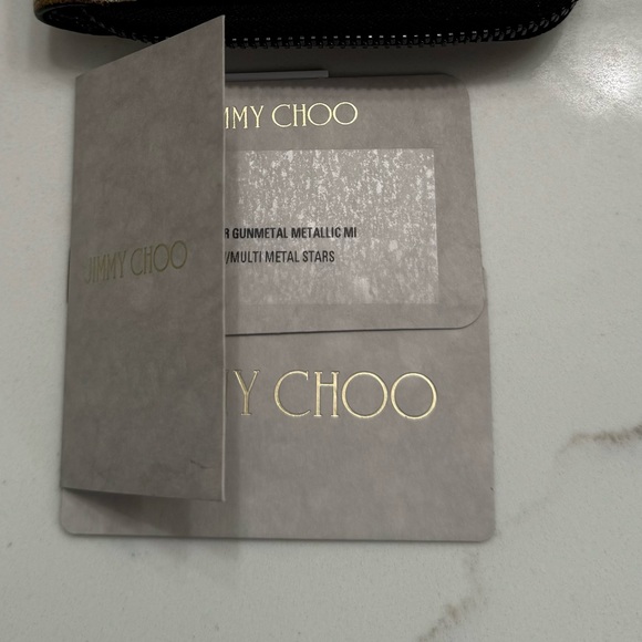 ❤️Jimmy Choo Metallic Star Studded Wallet - Picture 8 of 8